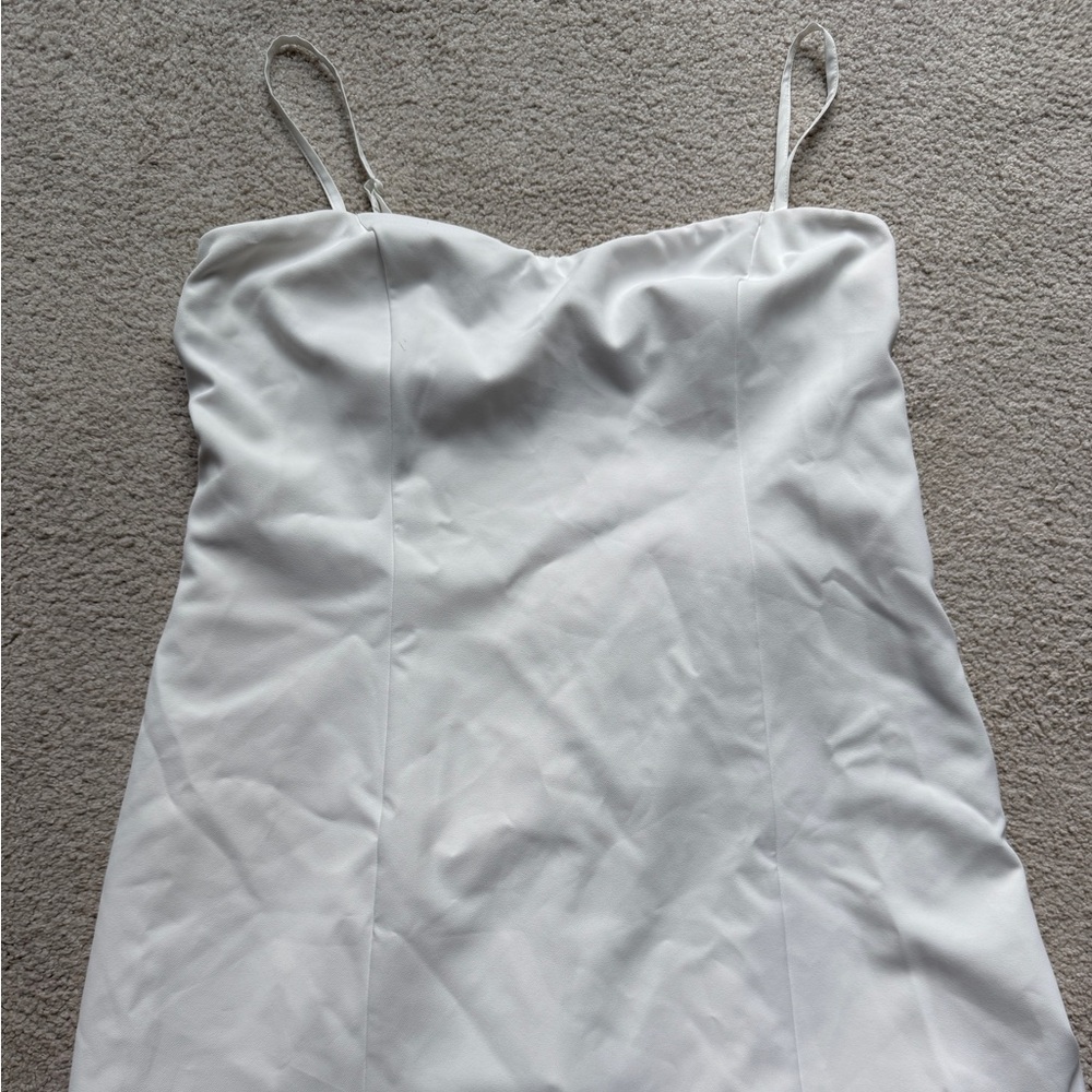 Abercrombie & Fitch Cream Floral Embroidered Maxi Dress - Picture 8 of 16